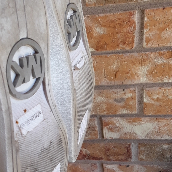 Michael Kors Denim Animal Print Slip-Ons - Picture 5 of 7